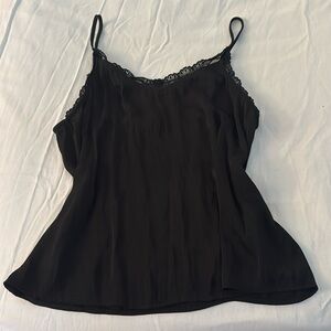 Hollister Black Lace tank top size small